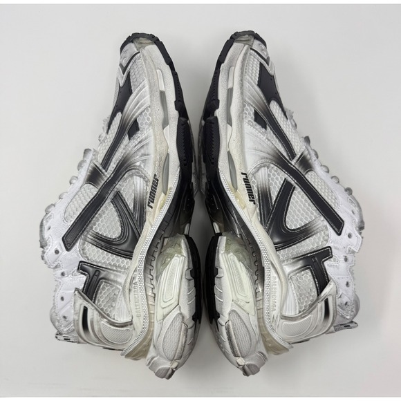 Balenciaga Runner Sneaker Gradient White/Black Size 12 US 45 EU - Picture 3 of 10